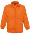 32000 Unisex Surf Windbreaker Jacket Orange colour image